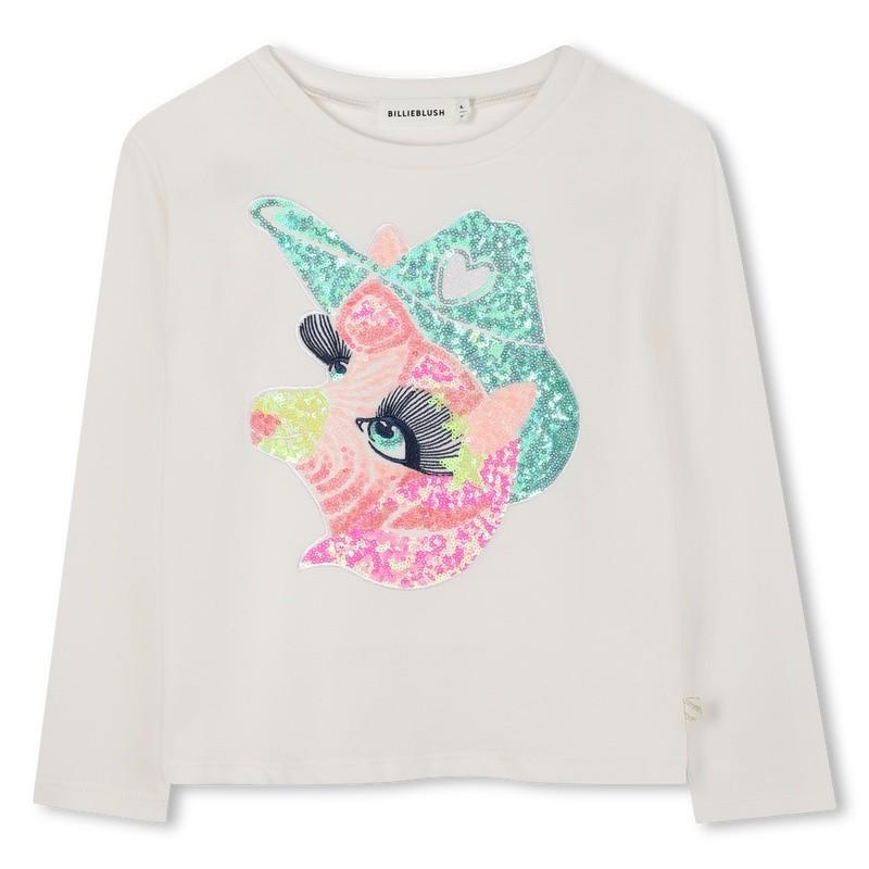 T-shirt a maniche lunghe U21610 121A BILLIEBLUSH 
