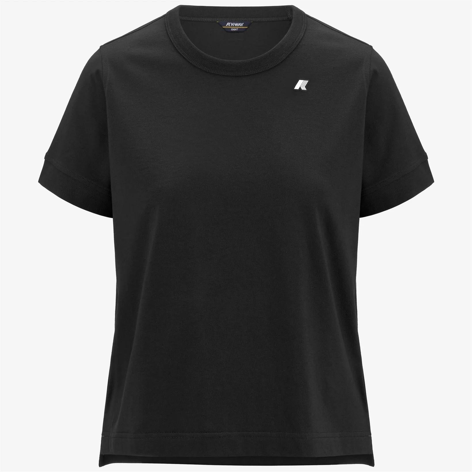 T-shirt Emel Jersey donna nero K2122UW USY K-WAY 