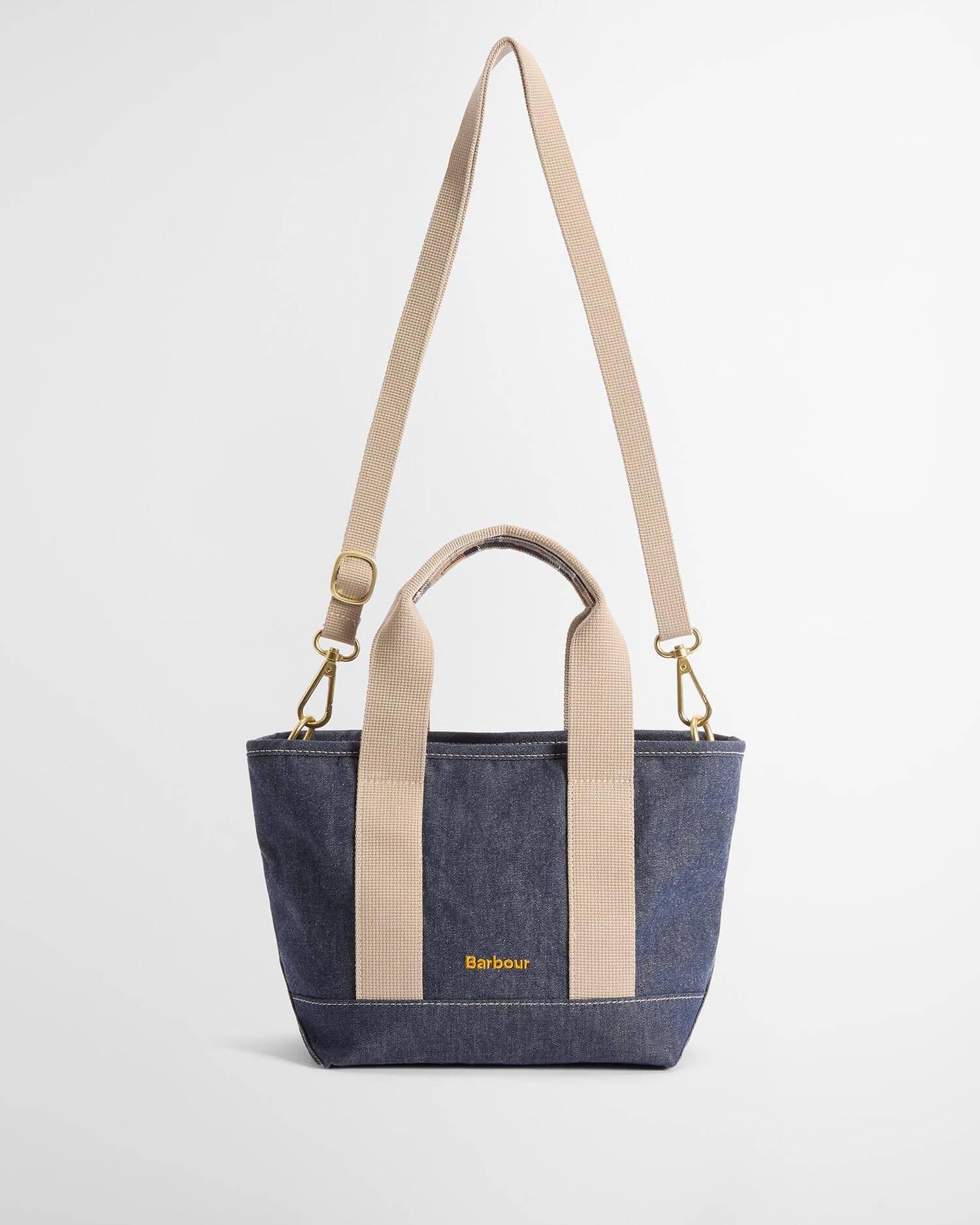 Mini borsa tote in denim Mya LBA0539 IN71 BARBOUR 