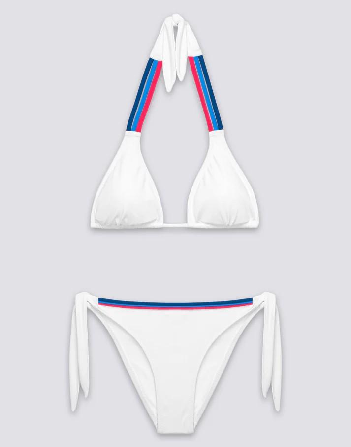 Top americano e slip regolabile W817KNL30RB 00644 SUNDEK 