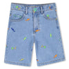 Denim Bermuda Shorts