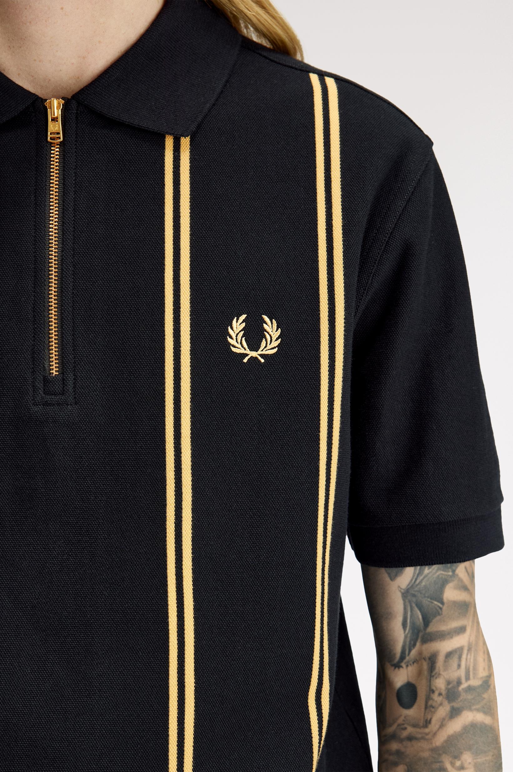 Polo con riga verticale M241957 90A FRED PERRY 