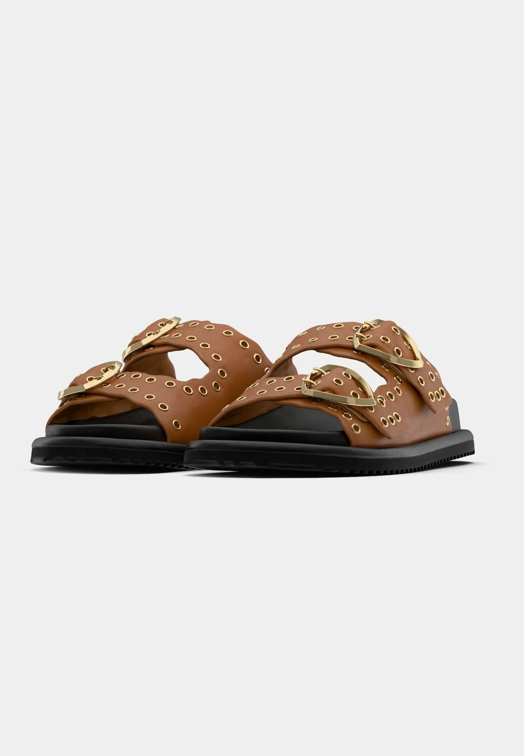 Sandali boom Blauer S6BLOOM02LEA COG BLAUER SHOES 