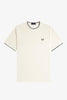 T-shirt con doppia riga