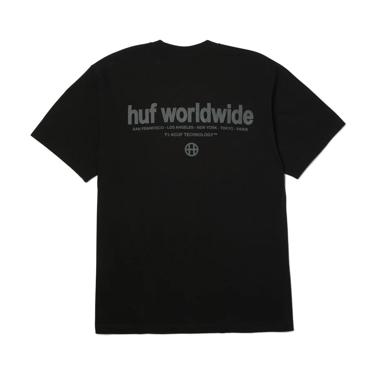 Dogged t-shirt TS02629 BLACK HUF 