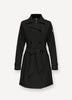Trench in softshell con cintura