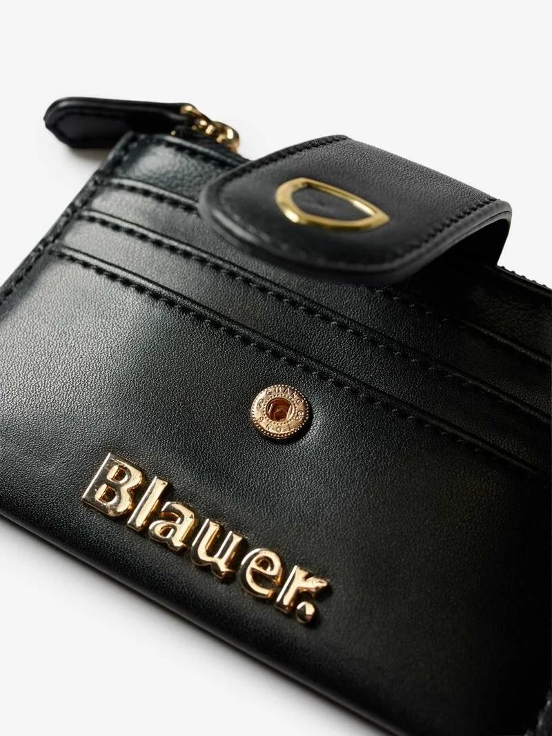Portacarte Din01 S6DIN01MUS BLK BLAUER ACCESSORI 