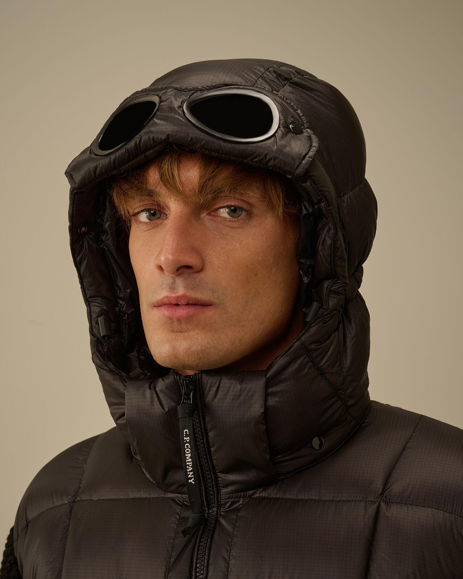 Maglia maschera full zip 19CMKN185A 999 C.P. COMPANY 
