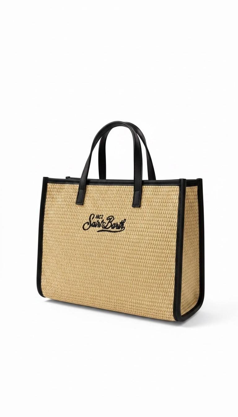 Borsa Vivian medium  effetto paglia VVID001 00421L MC2 SAINT BARTH 
