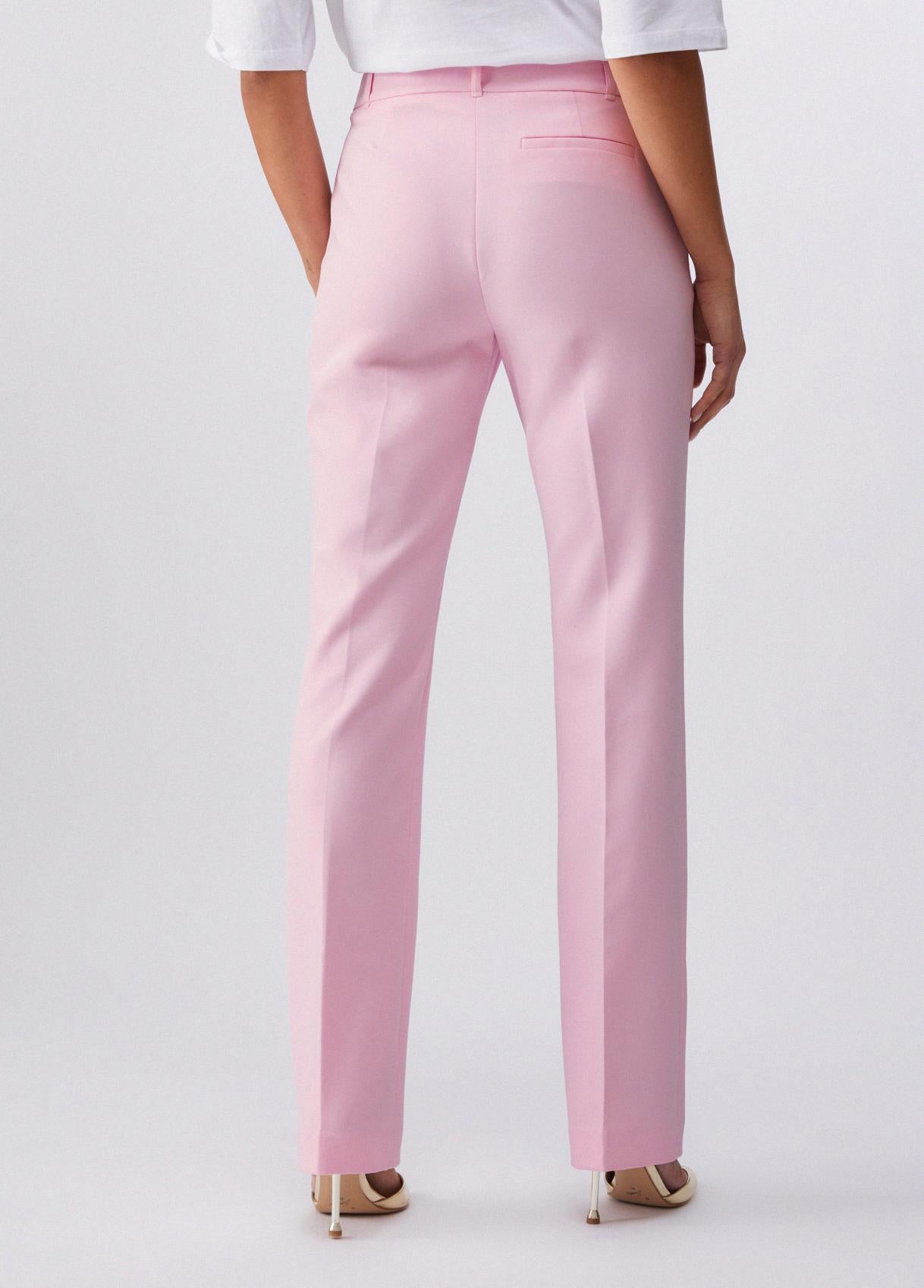 Pantaloni in tessuto tecnico stretch CA6005T2200 P9634 LIU JO BLACK 