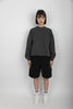 Felpa Women's Benton Sweatshirt black garment dyed