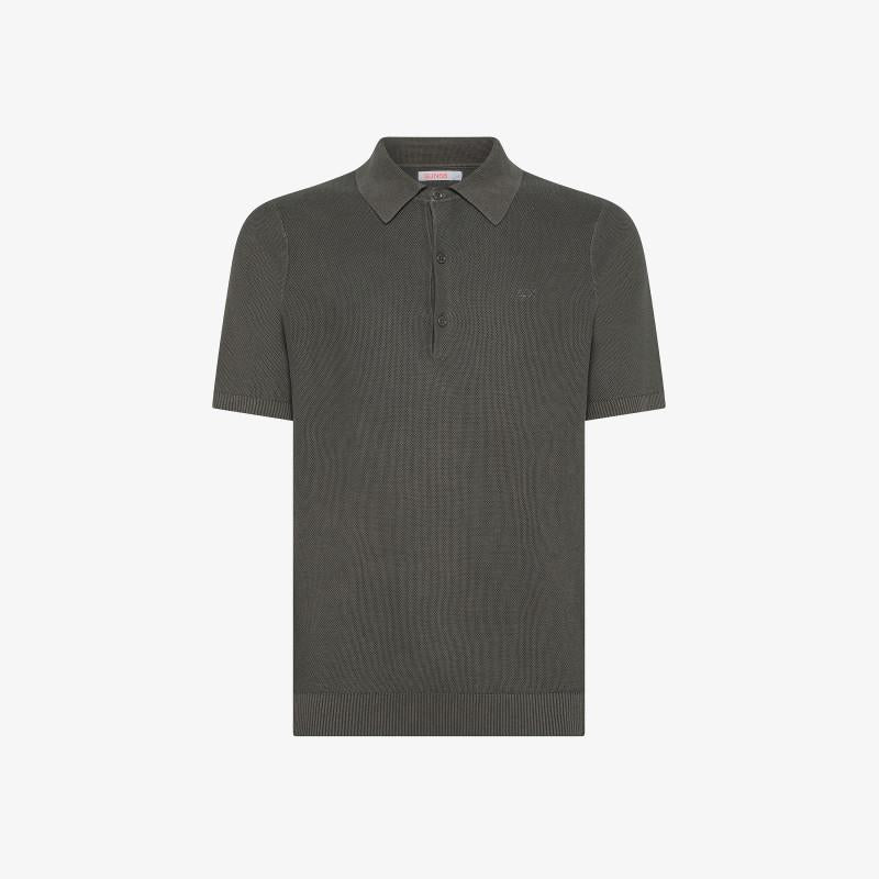 Polo in maglia di cotone K35120 99 SUN68 
