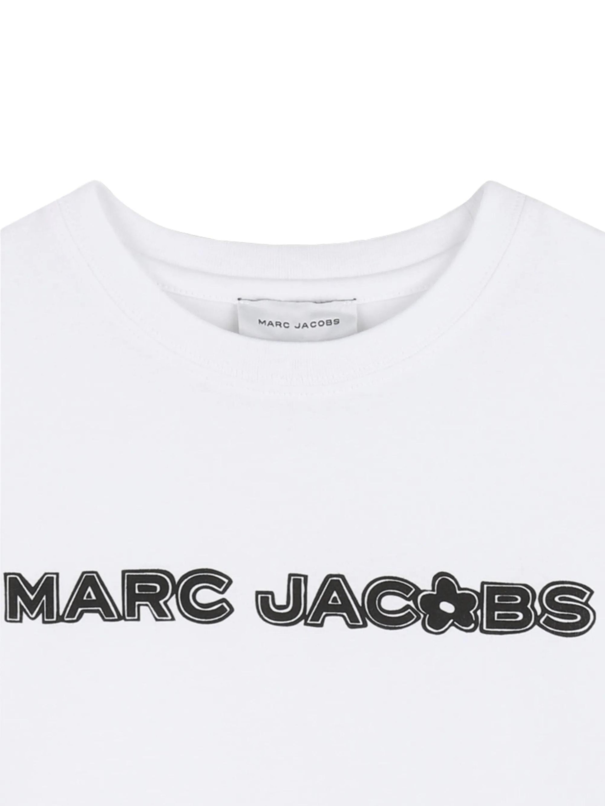 T-shirt con bordo floreale W60741 10PA MARC JACOBS 