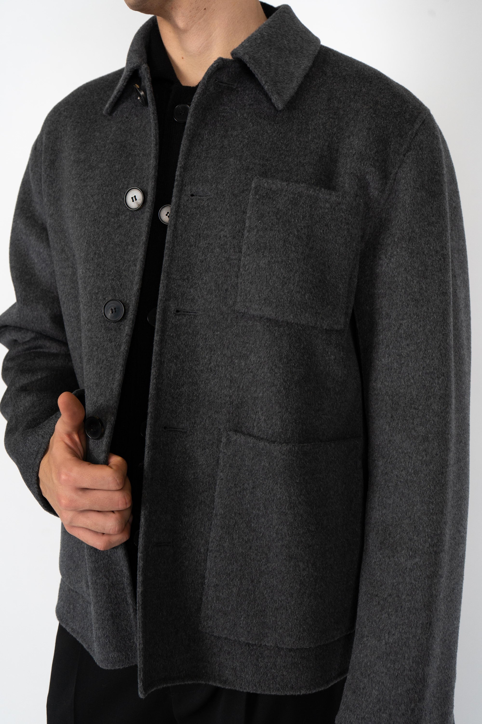 Giacca con tasconi B6F0010 FU95M AMARANTO 