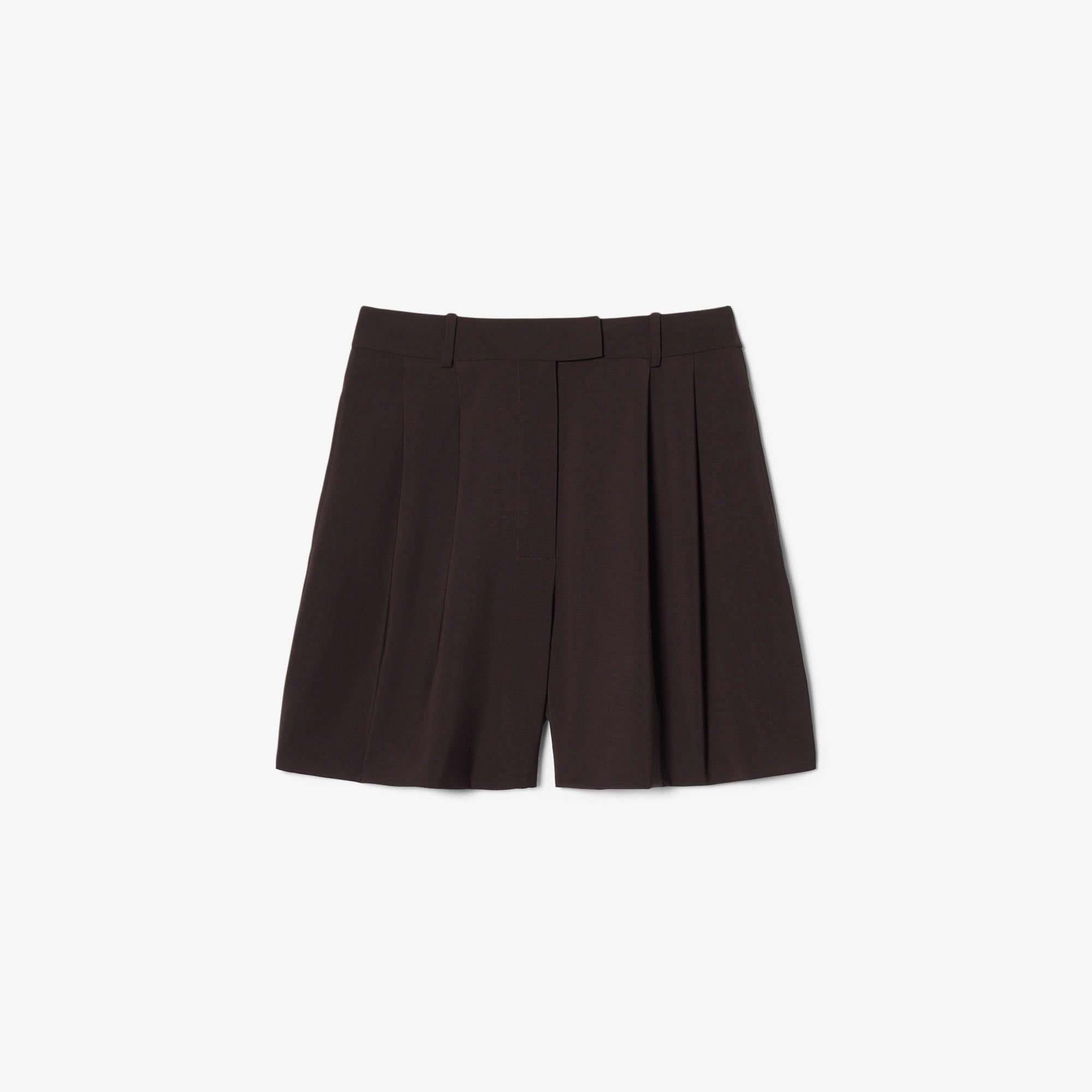 Bermuda plissettati oversize in misto lana FF0243 3LA LACOSTE 
