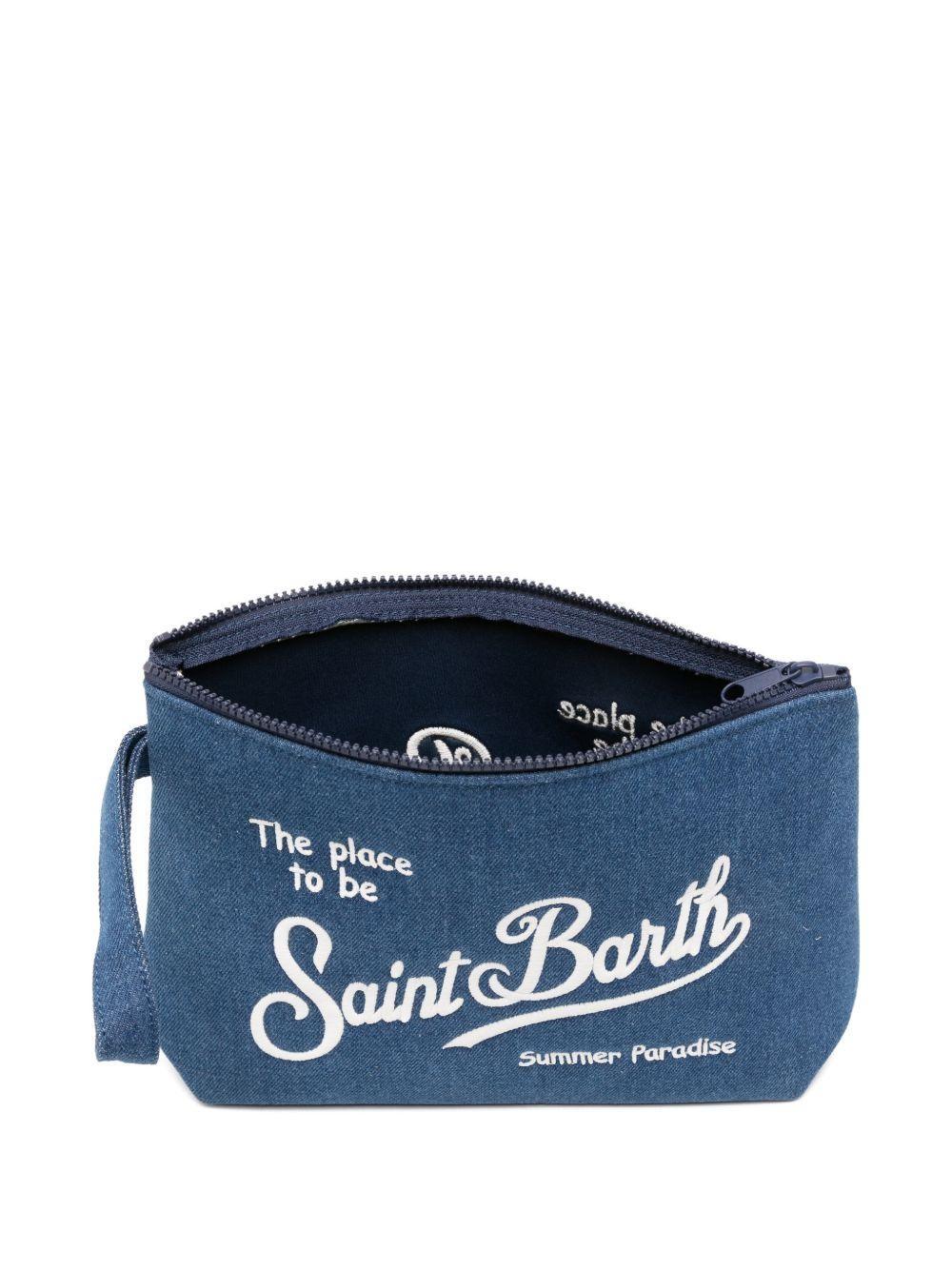 Pochette Aline denim ALI0007 00436L MC2 SAINT BARTH 
