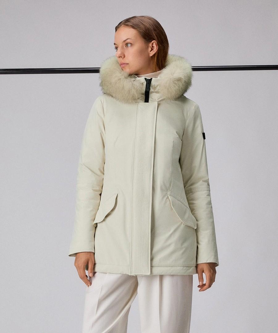 Giacca slim con pelliccia donnet kl fur PED4445 983 PEUTEREY 