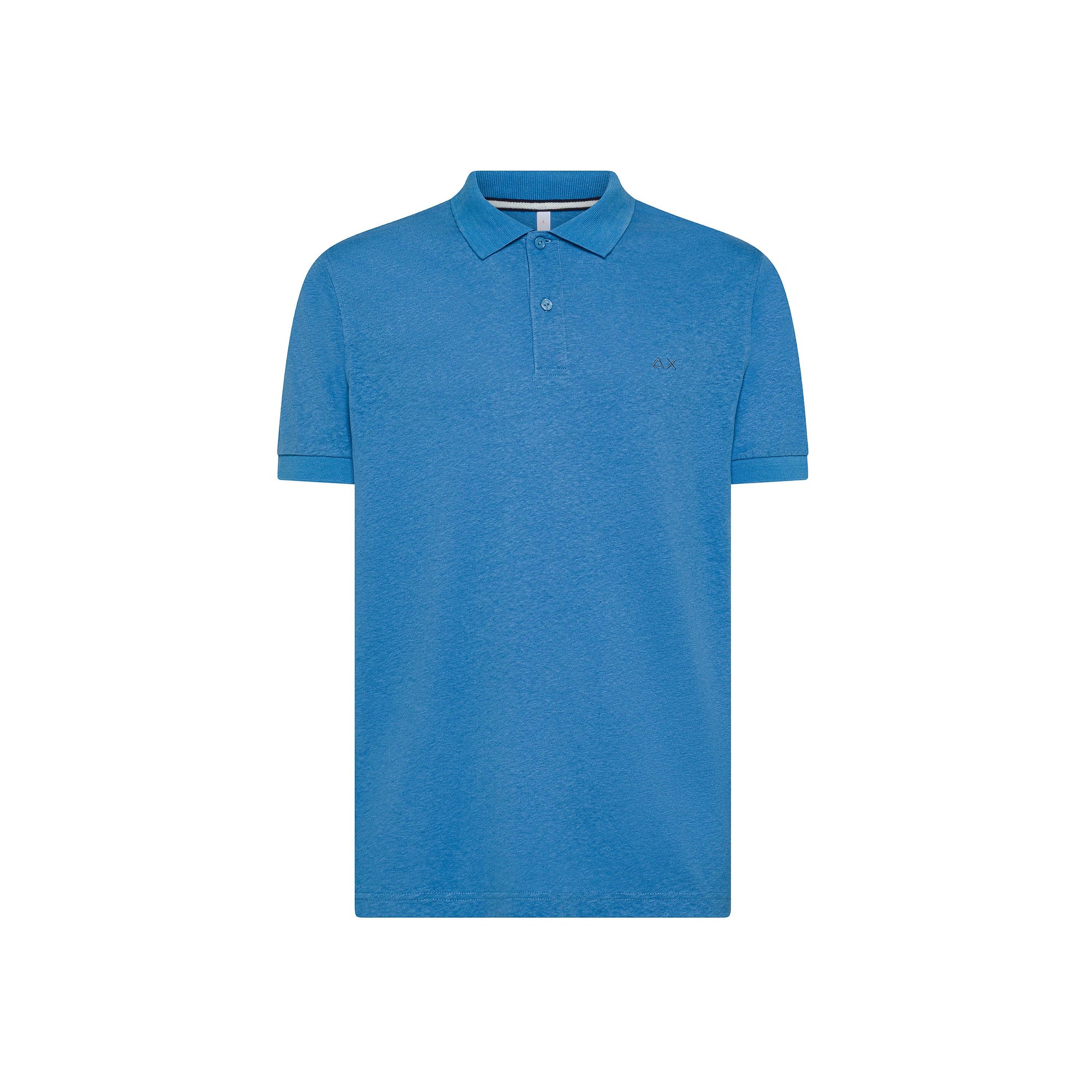 Polo in lino e cotone A35133 56 SUN68 