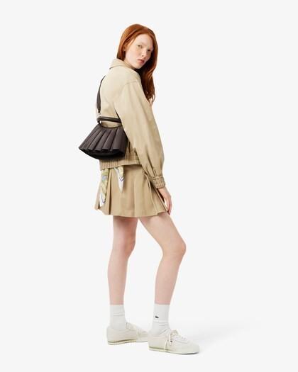 Borsa piccola in pelle Lenglen coffee bean NU5011 R29 LACOSTE ACCESSORI 
