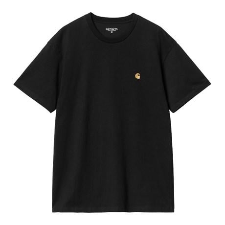 S/S Chase T-Shirt nera  I026391 00FXX CARHARTT WIP 