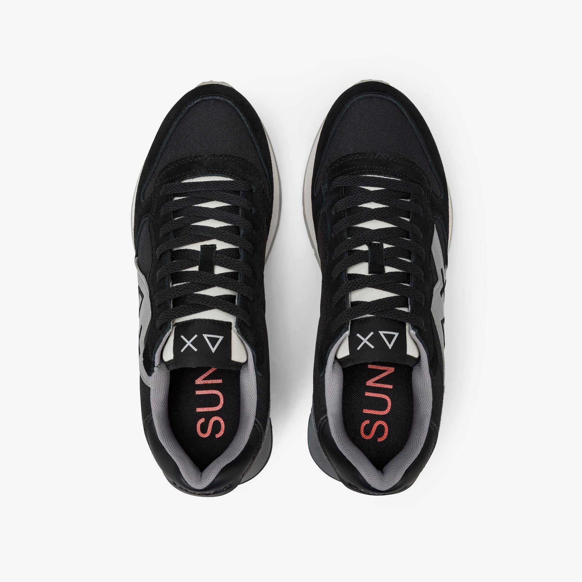 Sneaker Jaki Solid in nylon e suede Z45113 11 SUN68 SHOES 
