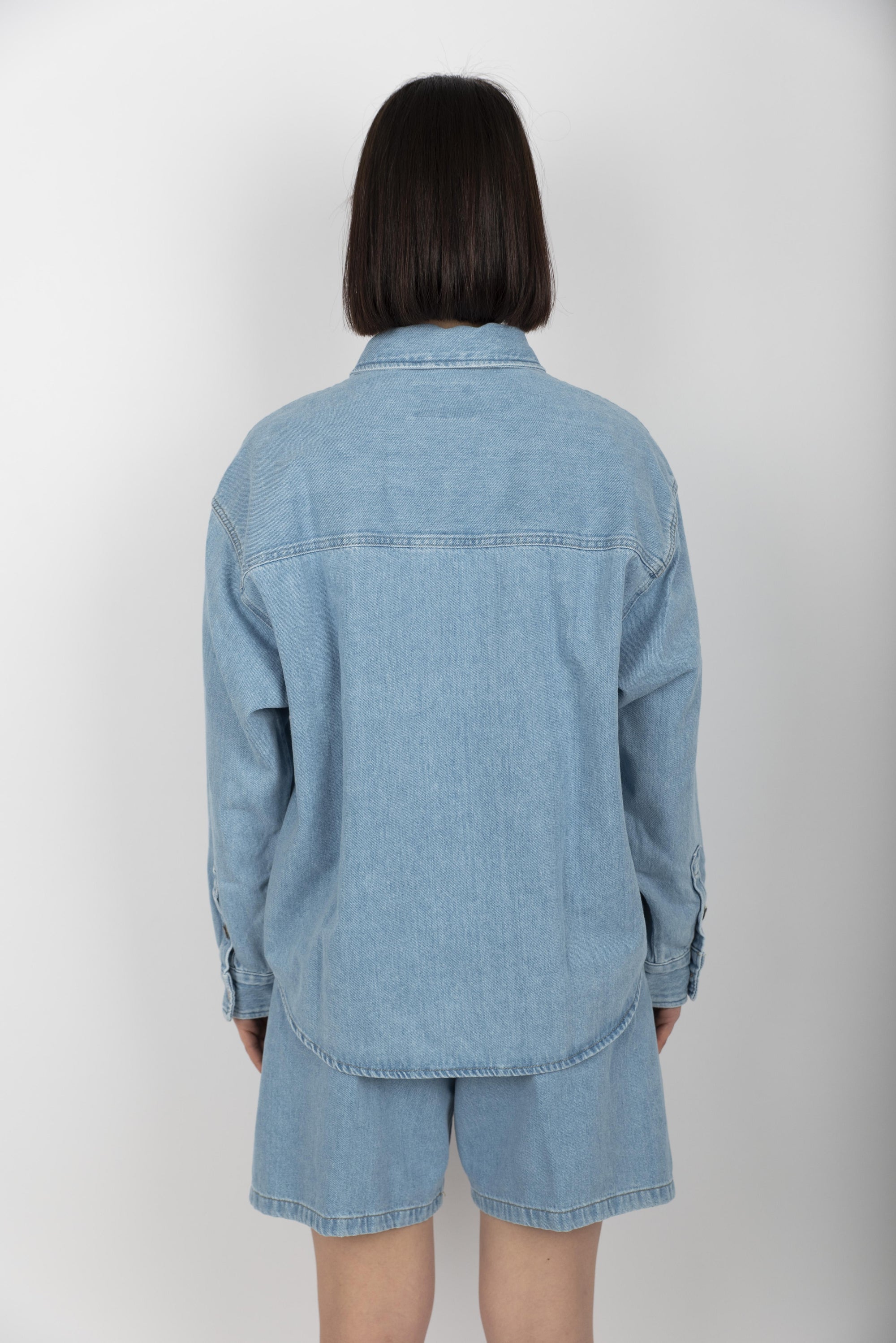 Camicia Women's Alta Shirt Jac blue stone bleached  I033344 0112 CARHARTT WIP 