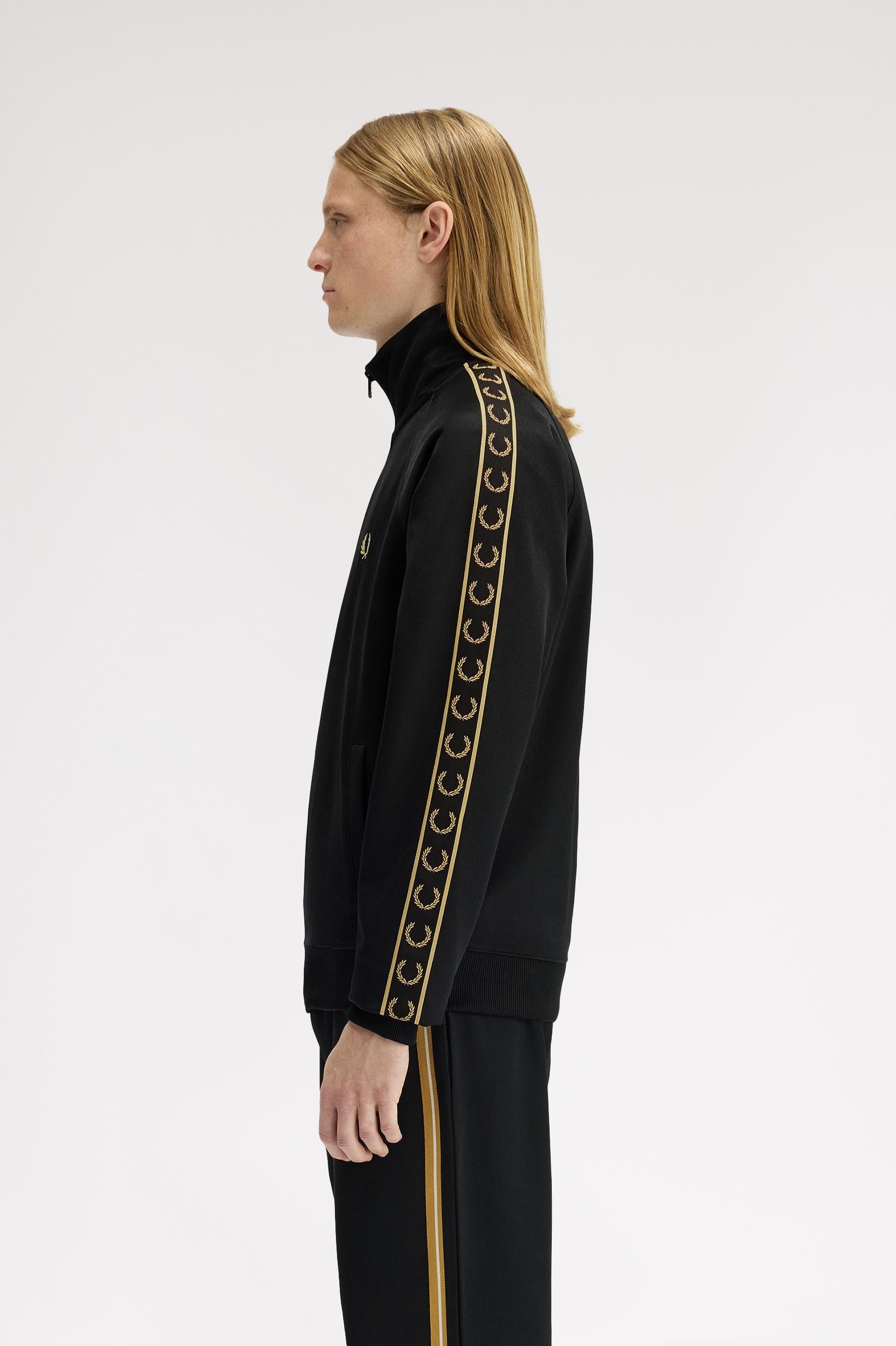 Track jacket con fettuccia a contrasto J555757 90A FRED PERRY 