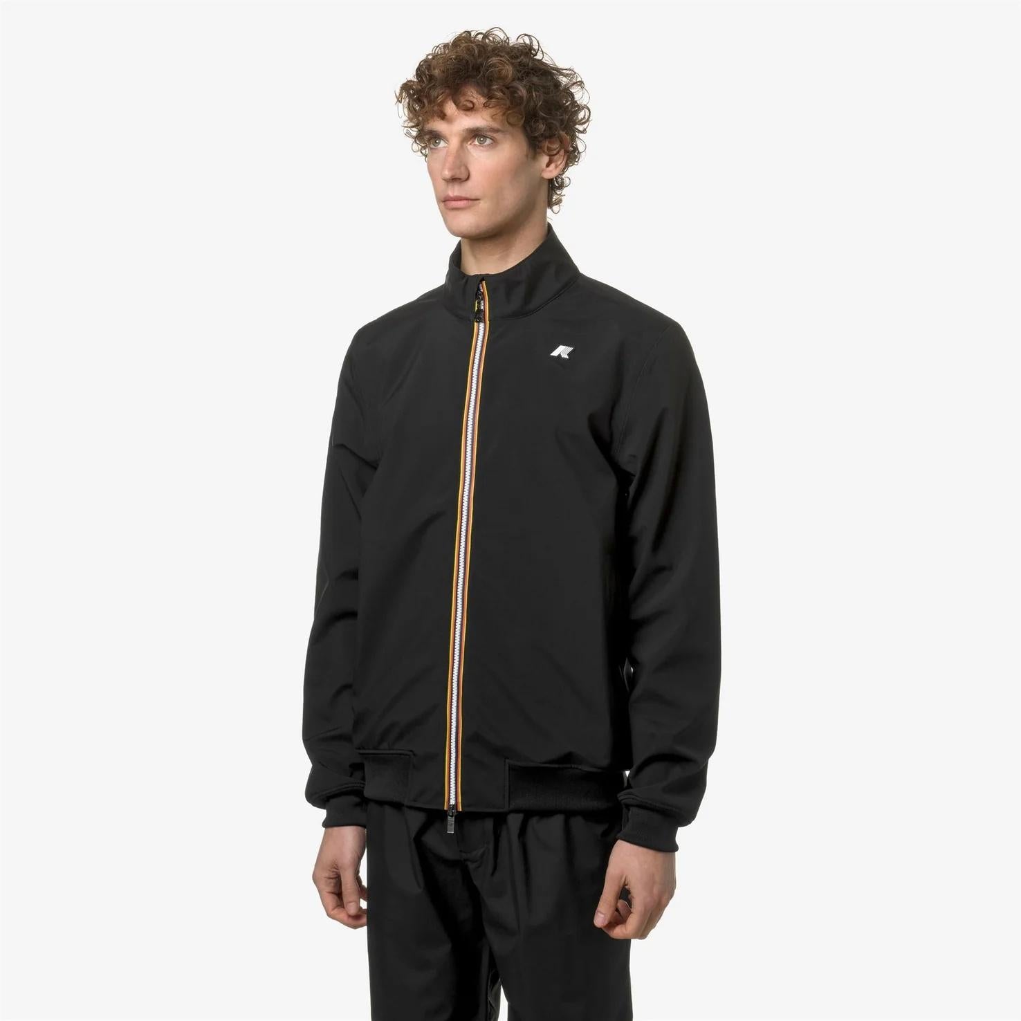 Giacca Casual Uomo Impermeabile Nero K5123HW USY K-WAY 