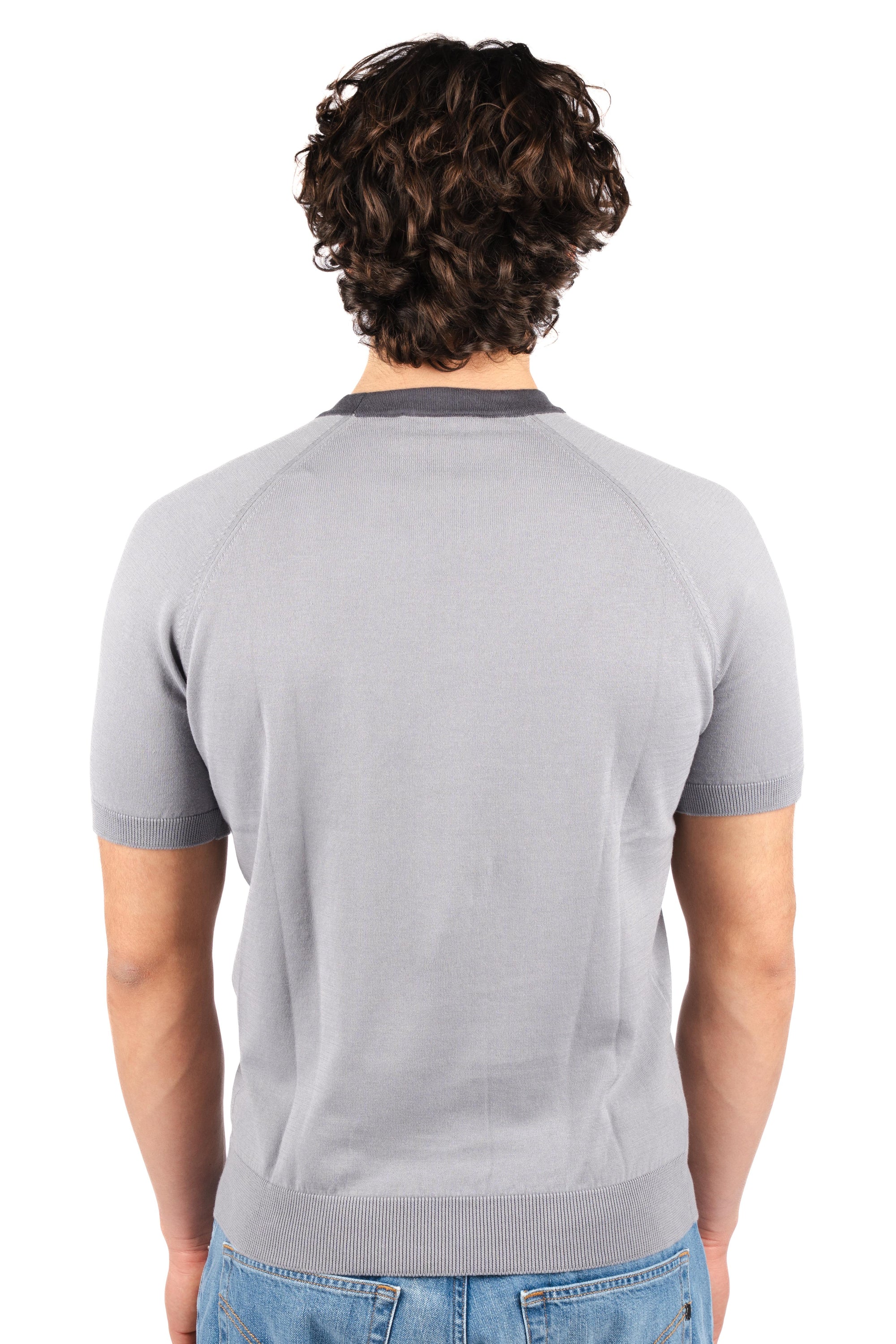 T-shirt in cotone biologico 57181/18045 070 GRAN SASSO 