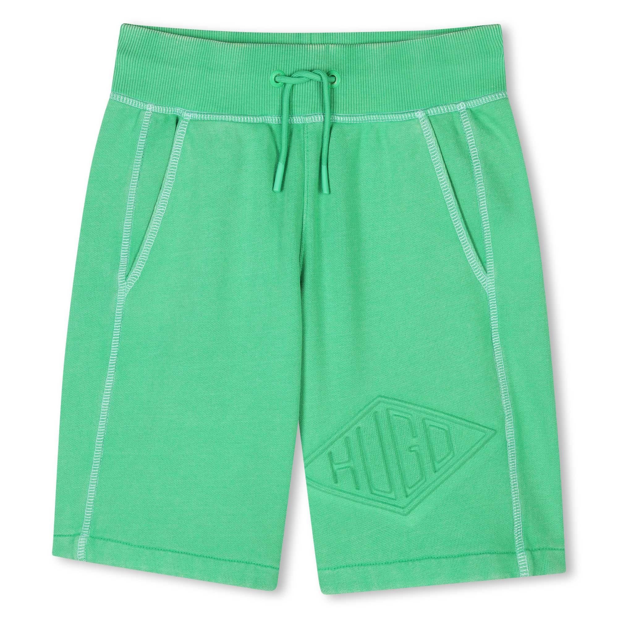 Shorts grafica con logo G00366 67FA HUGO 