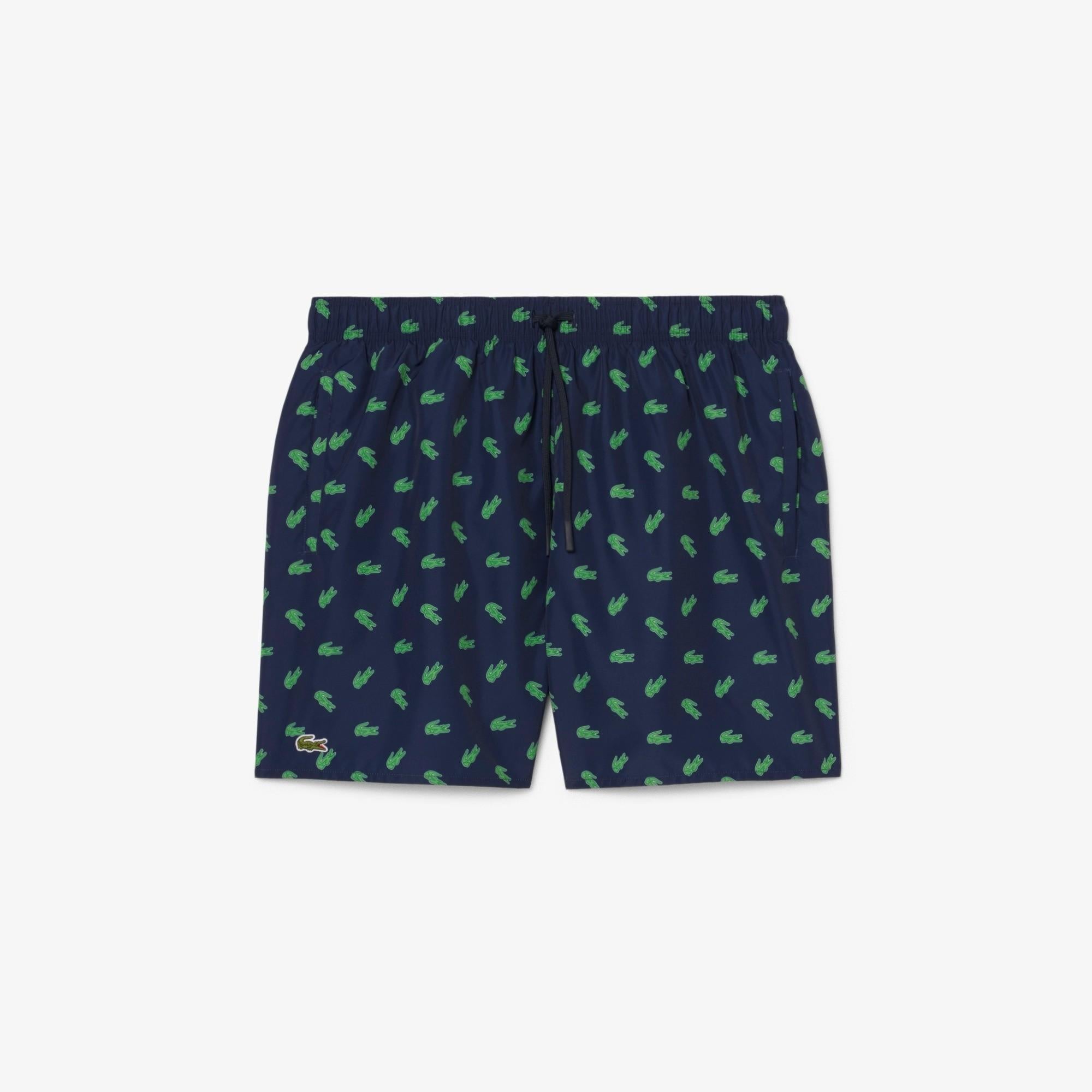 Boxer mare medi con stampa coccodrillo MH1851 166 LACOSTE 