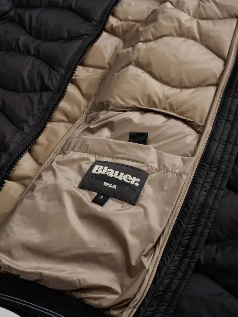 Piumino ad onde camelia 25WBLDC03095 999EI BLAUER 