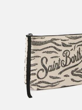 Pochette Aline in scuba con strass ALI0032 00271L MC2 SAINT BARTH 