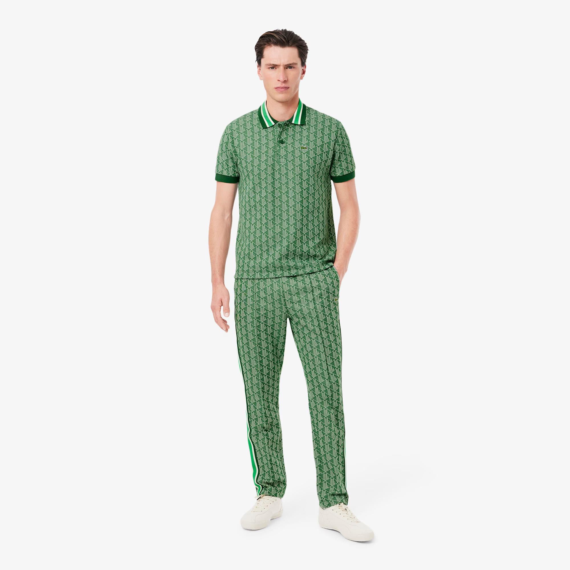 Pantaloni tuta monogrammato XH1440 HEI LACOSTE 