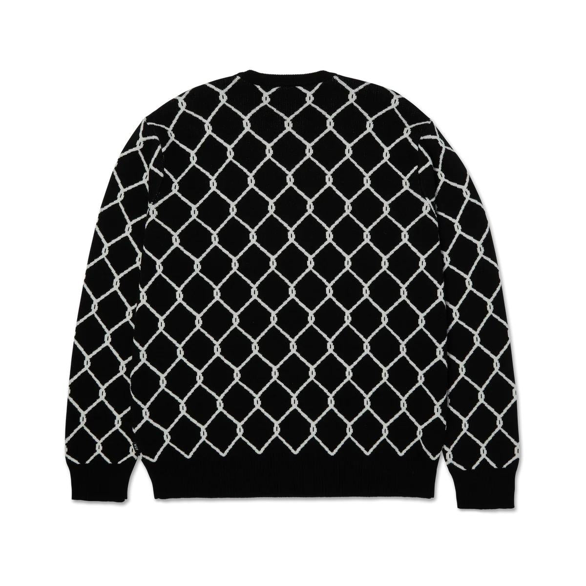 Breakthrough Crewneck Sweater KN00557 BLACK HUF 