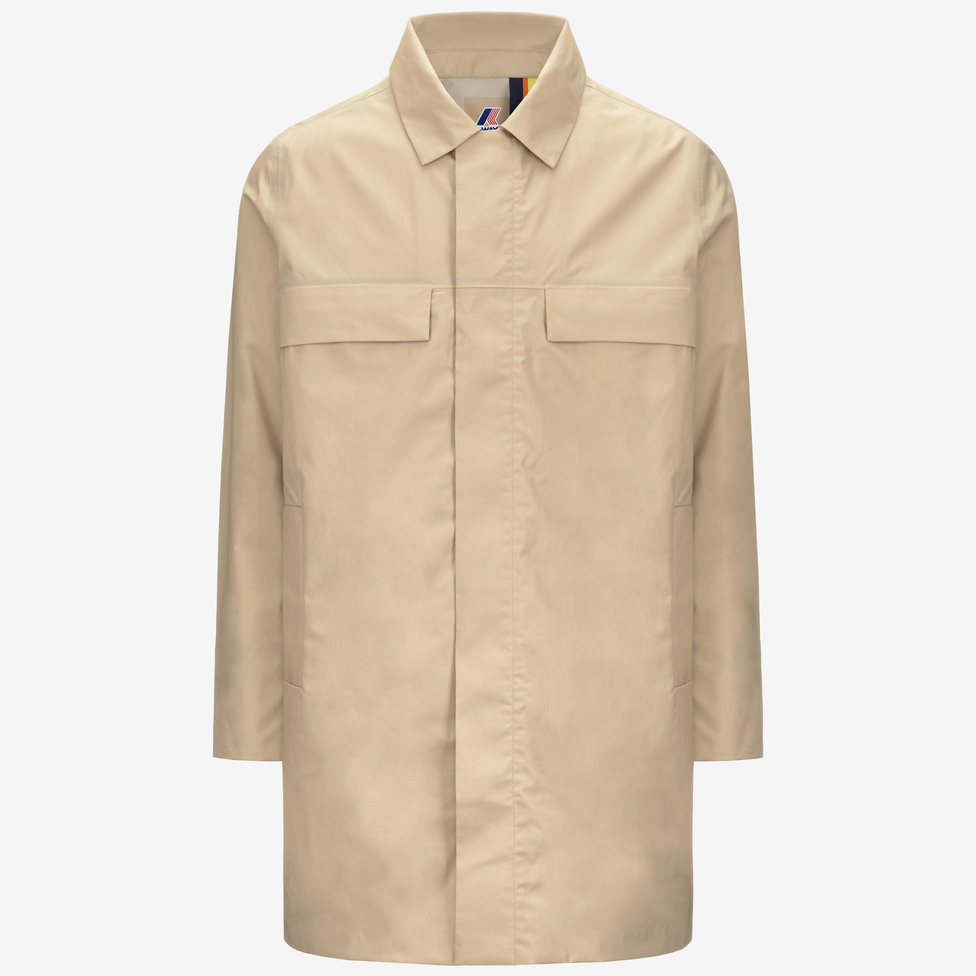 Giacca Urbana Uomo 3/4 Beige con Dettagli Tecnici K4131TW AZI K-WAY 