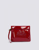 Clutch bag with carabiner clip