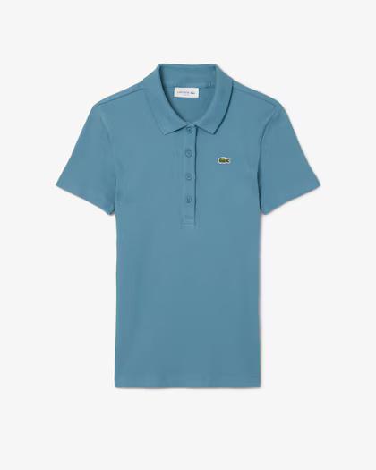 Polo slim fit in cotone a costine DF5377 HD9 LACOSTE 