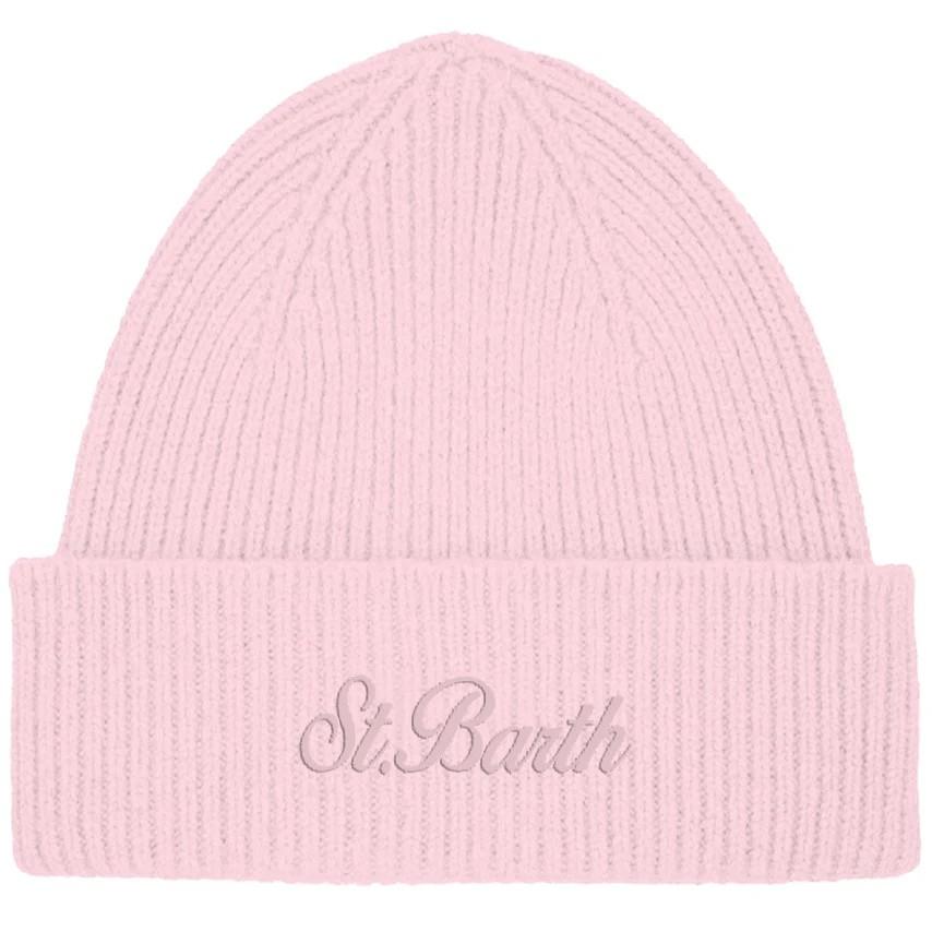 Berretto moss a coste con ricamo MOS0004 00101I MC2 SAINT BARTH 