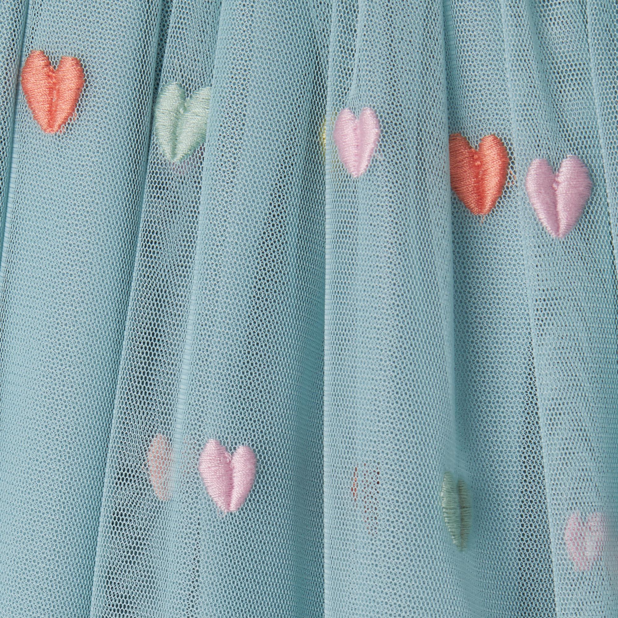 Gonna a Strati in Tulle con Ricamo Cuore TX7A51Z3079 923MC STELLA MCCARTNEY 