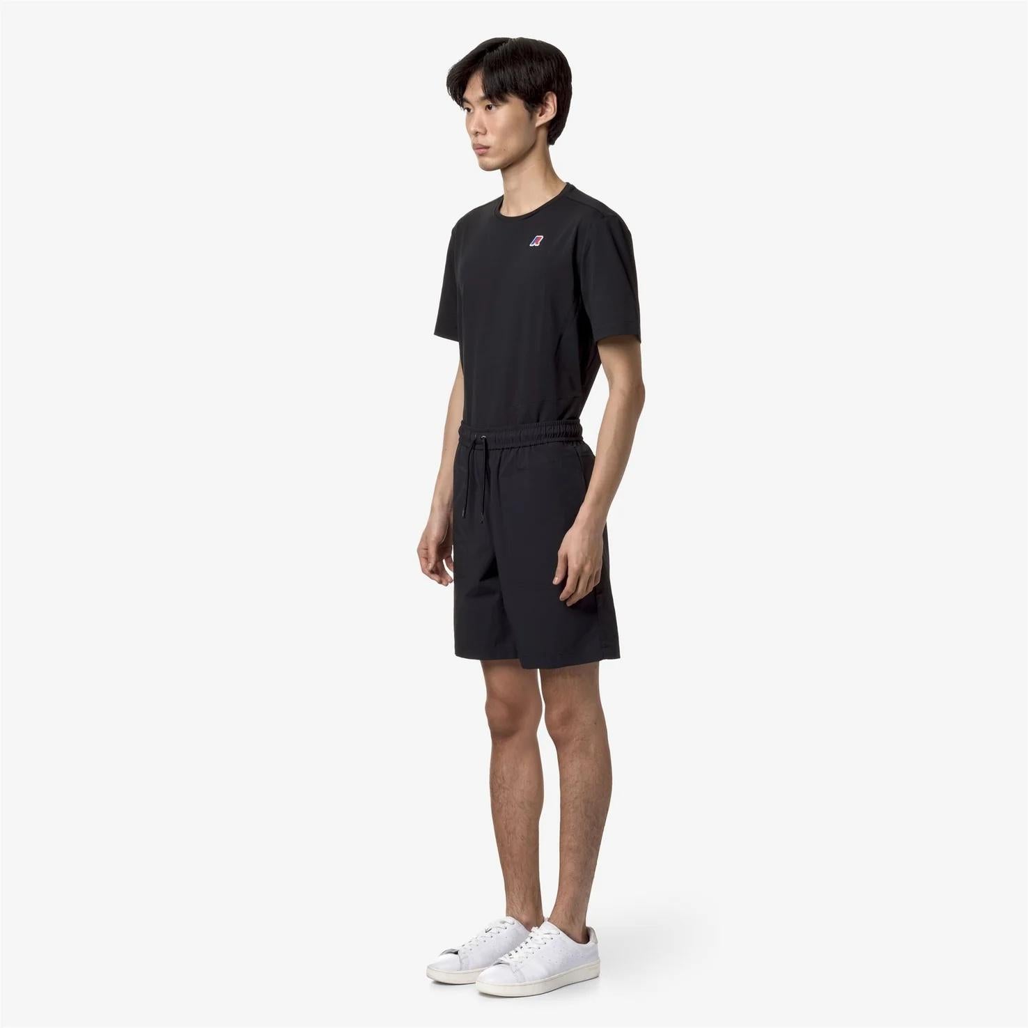 Pantaloncini sportivi da viaggio unisex nero K7124QW USY K-WAY 