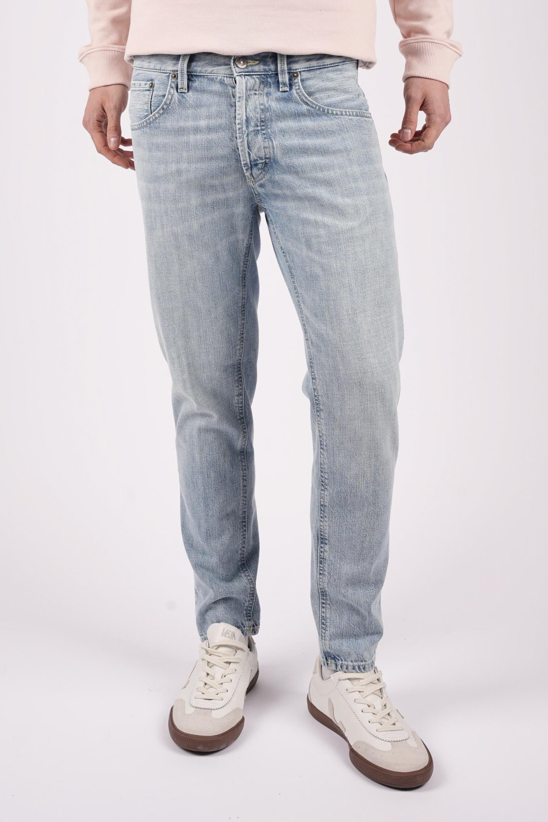 Jeans Brighton carrot in denim fisso riciclato UP434DFH269UJ39 800 DONDUP 
