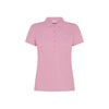 Polo con logo strass