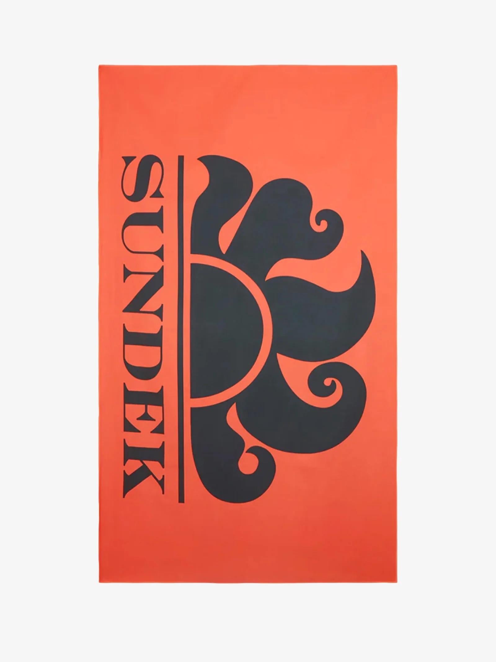 Asciugamano da spiaggia in microfibra con logo AM398ATMI100 04701 SUNDEK 