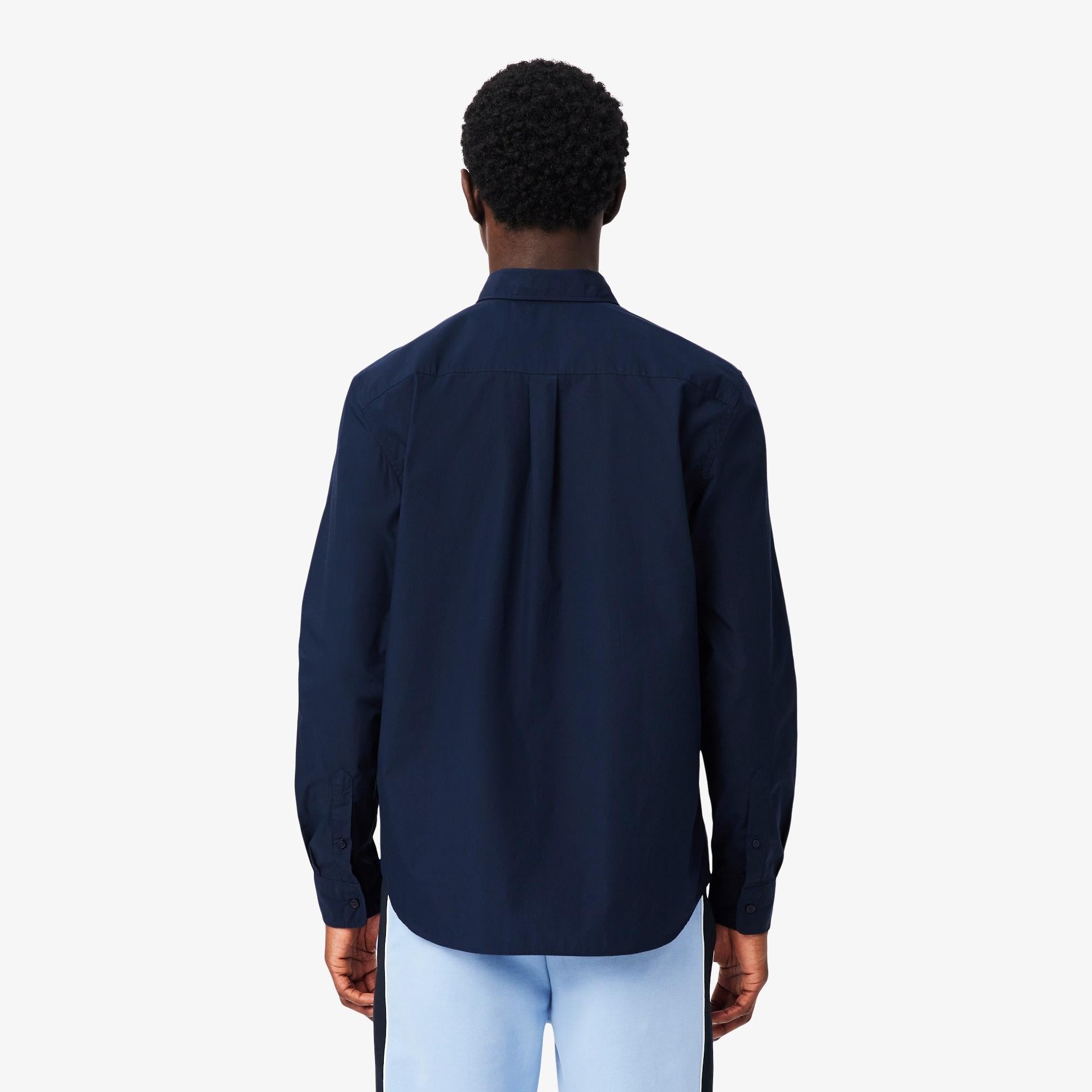 Camicia regular fit in popeline elasticizzato CH2316 166 LACOSTE 