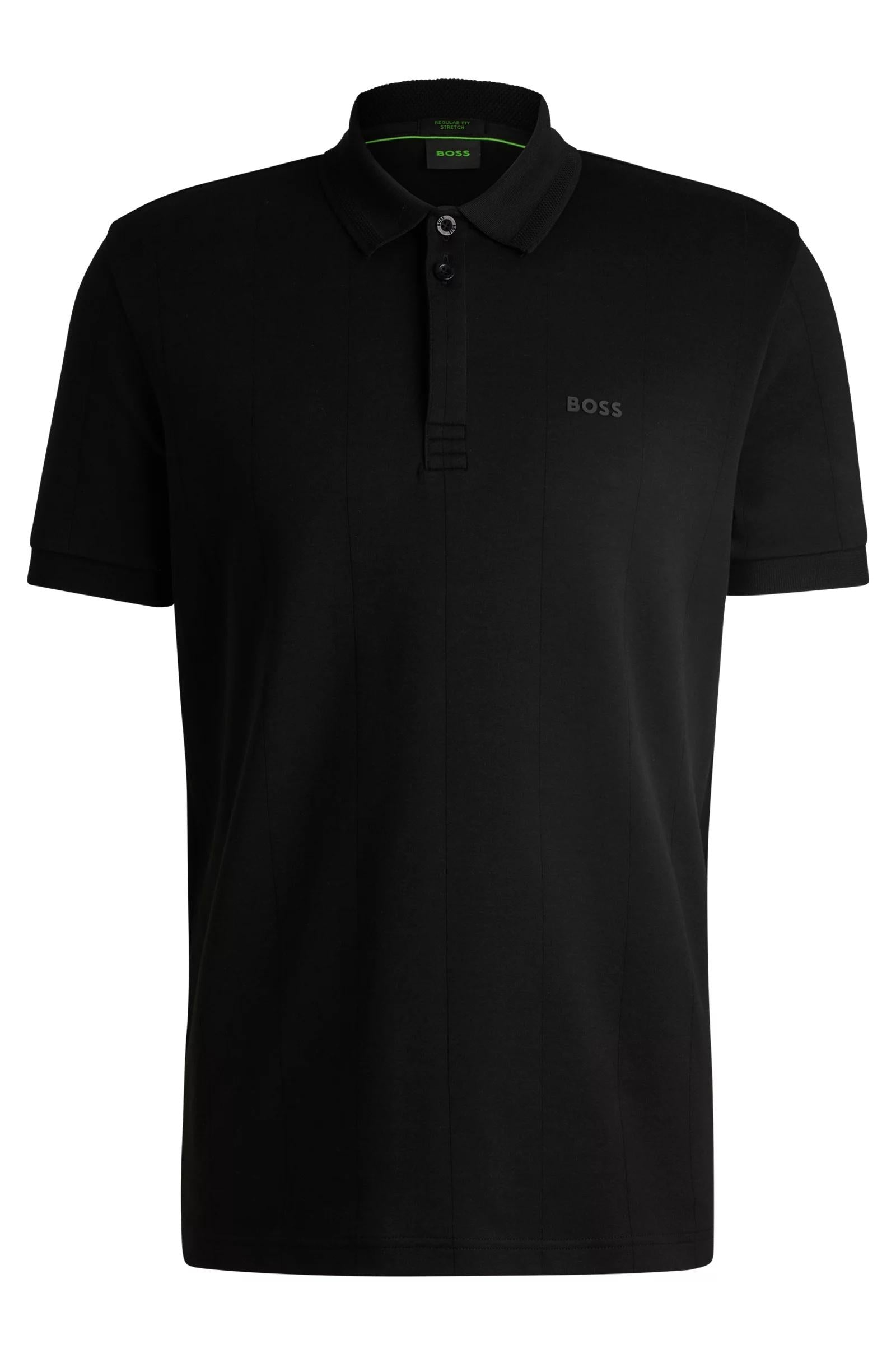 Polo Paddy con impunture ad ago a goccia 50532943 001 BOSS 