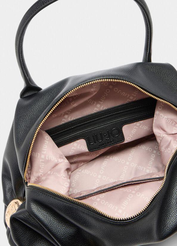 Borsa grande con charm AF5027E0058 22222 LIU JO ACCESSORIES 