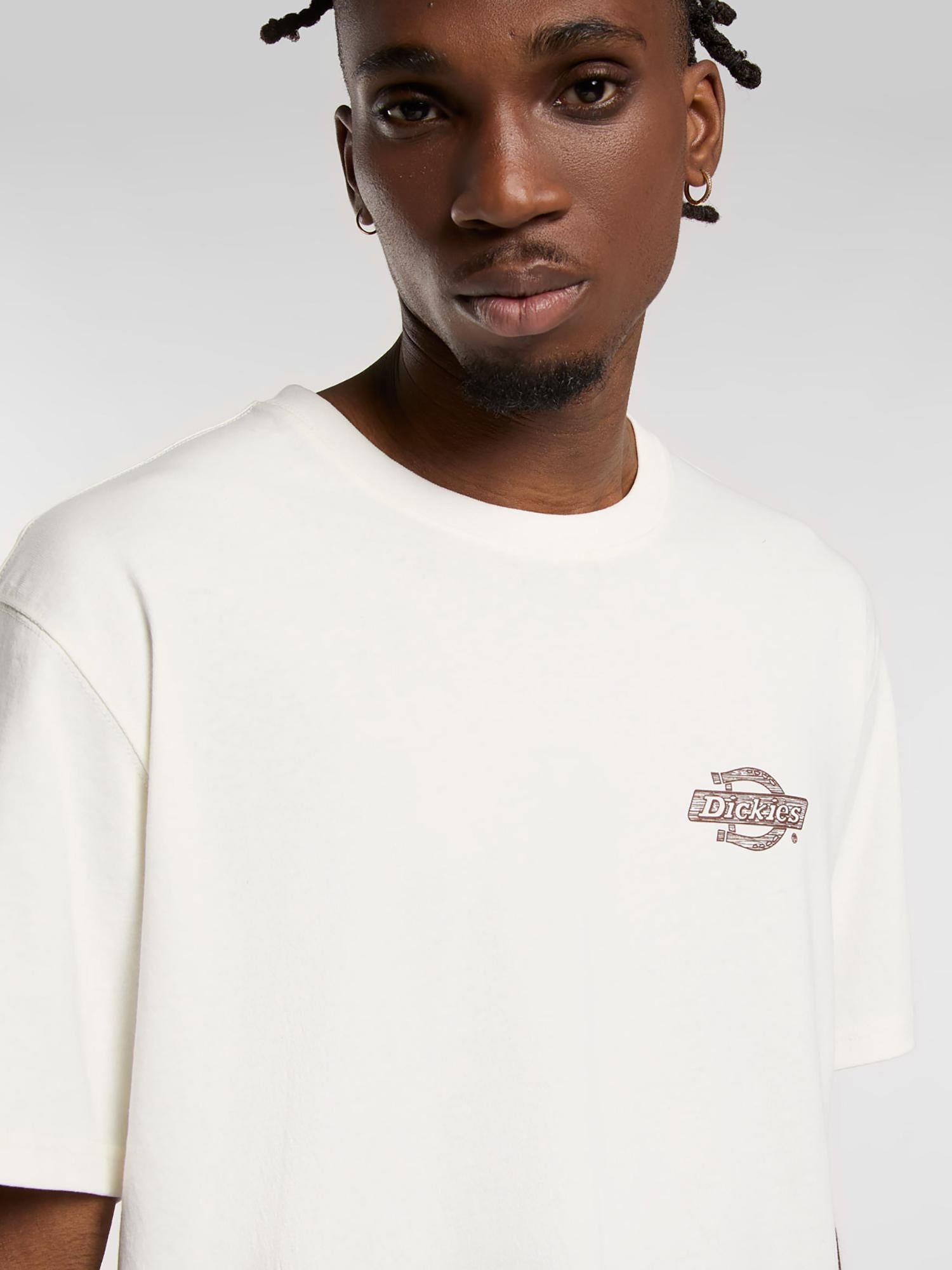 T-shirt Wood con logo DK0A4ZAT C481 DICKIES 