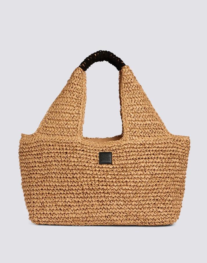 Maxi borsa in paper straw AW714ABPA100 13000 SUNDEK 