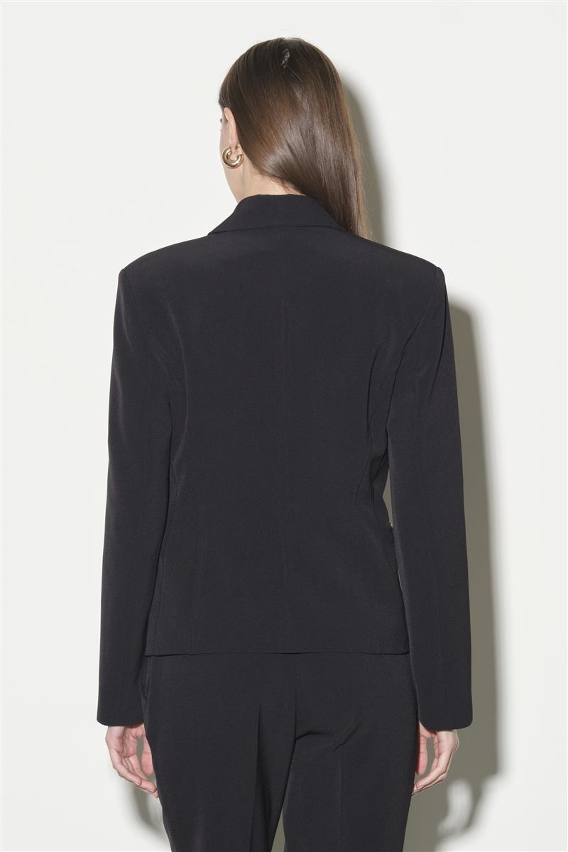 Giacca doppiopetto impunturata RI1CO017 0001 KAOS 